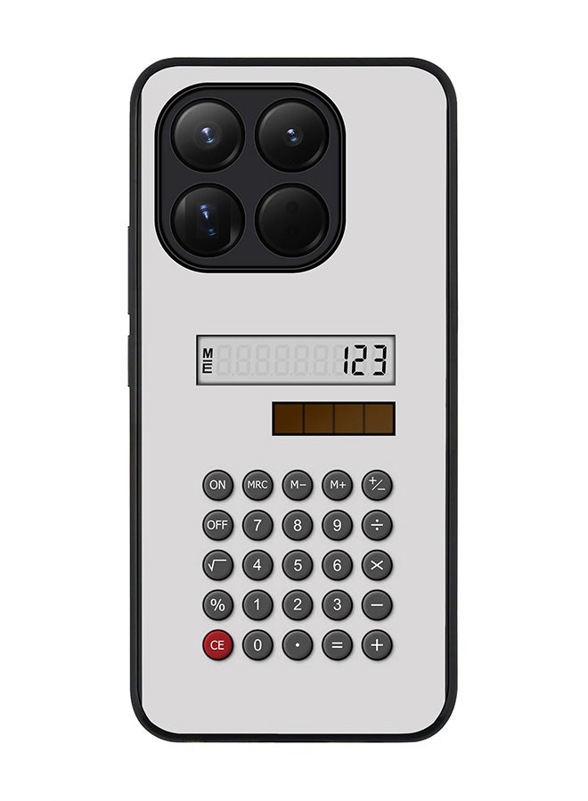 For Xiaomi 15T Case,Slim fit Camera Protection, Shockproof Thin Phone cover  - Calc (White)